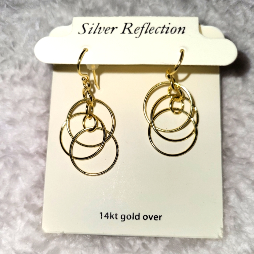 Silver Reflection Earrings
